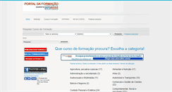 Desktop Screenshot of formacao.infobeira.com