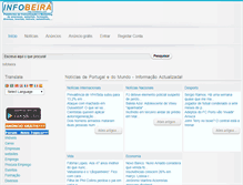 Tablet Screenshot of infobeira.com